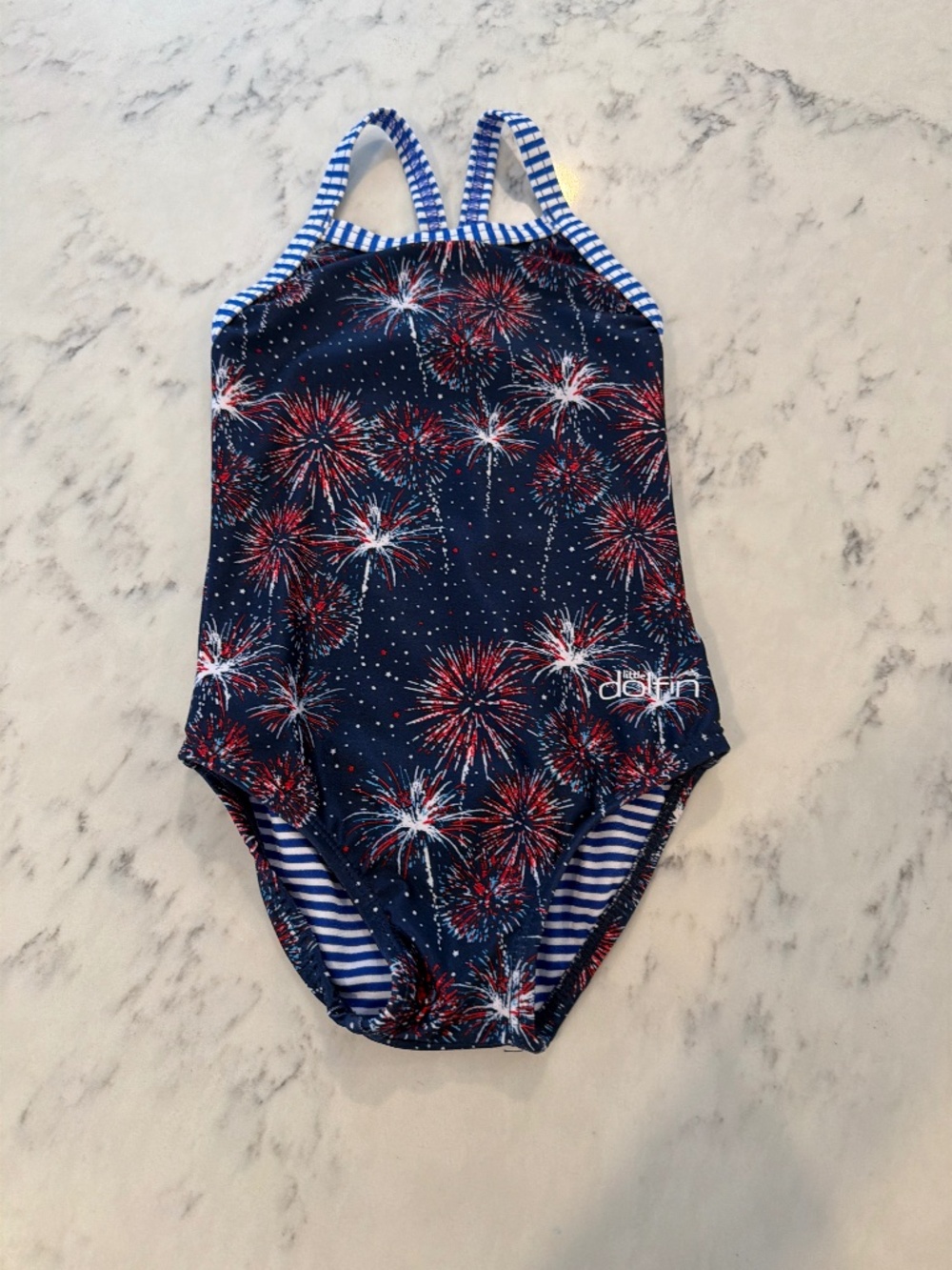 Dolfin Girls One Piece Swim Suit